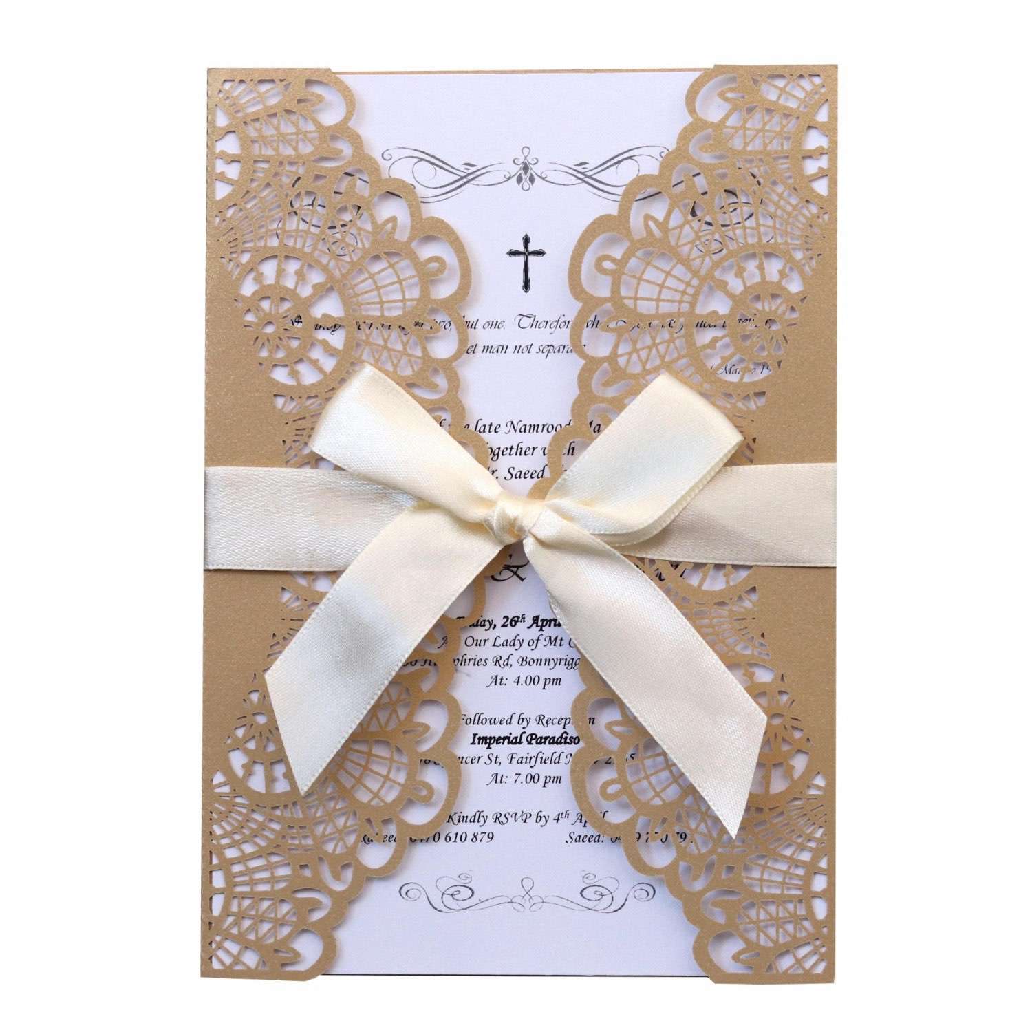 Marriage Invitation Card Wedding Invitations Laser Cut Paper